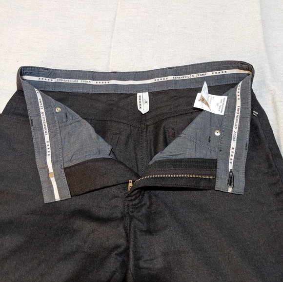 Wool Zegna pants mens 32 27 - Picture 7 of 16